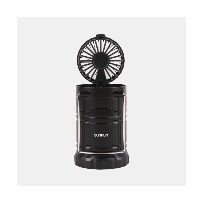 Rechargeable Dual Lantern Fan