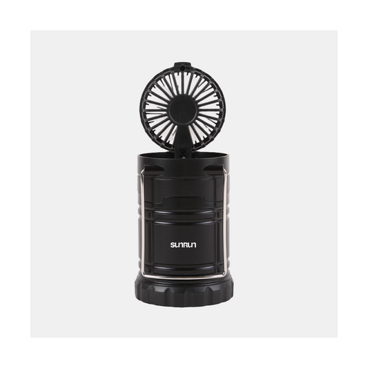 Rechargeable Dual Lantern Fan